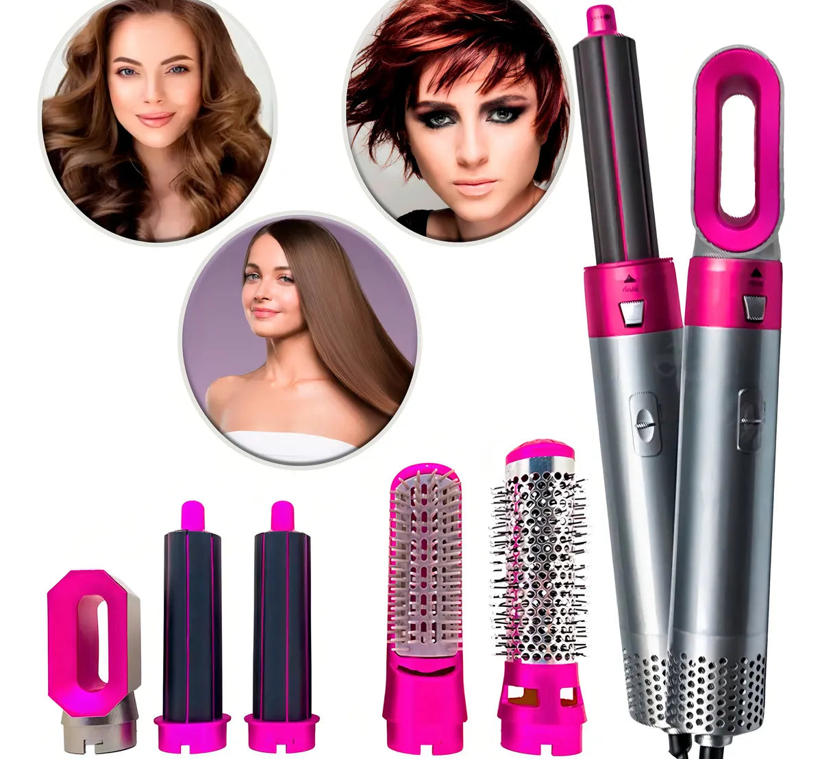 Cepillo Secador de Cabello 5 en 1