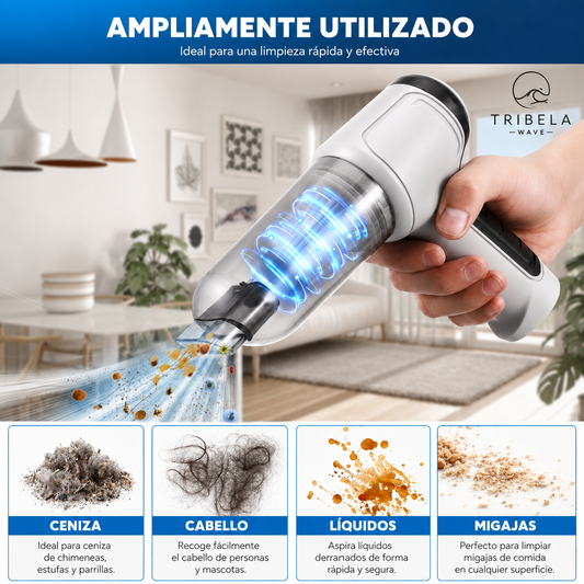 Aspiradora Portátil Inalámbrica Recargable